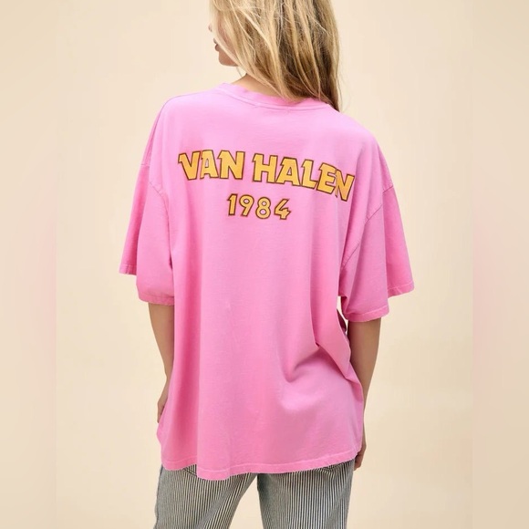 Daydreamer Van Halen Tour Of The World O/S Tee - Picture 3 of 4